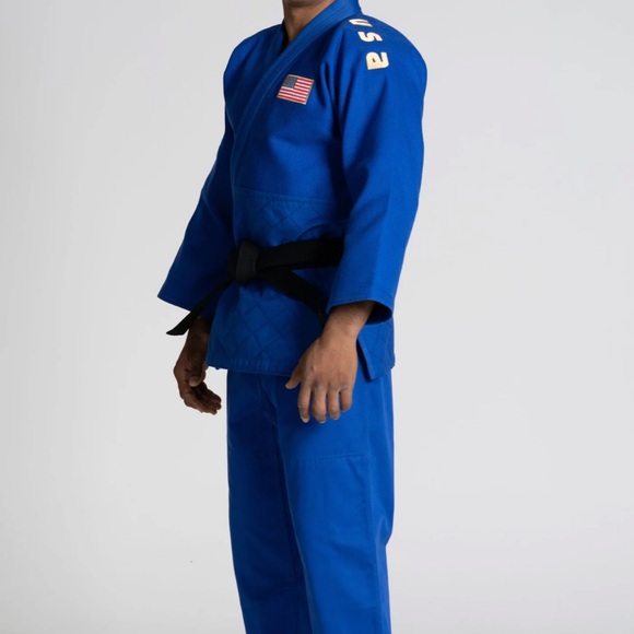 Fuji Euro Comp Judo Gi - USA Judo NWT blue - Picture 2 of 4